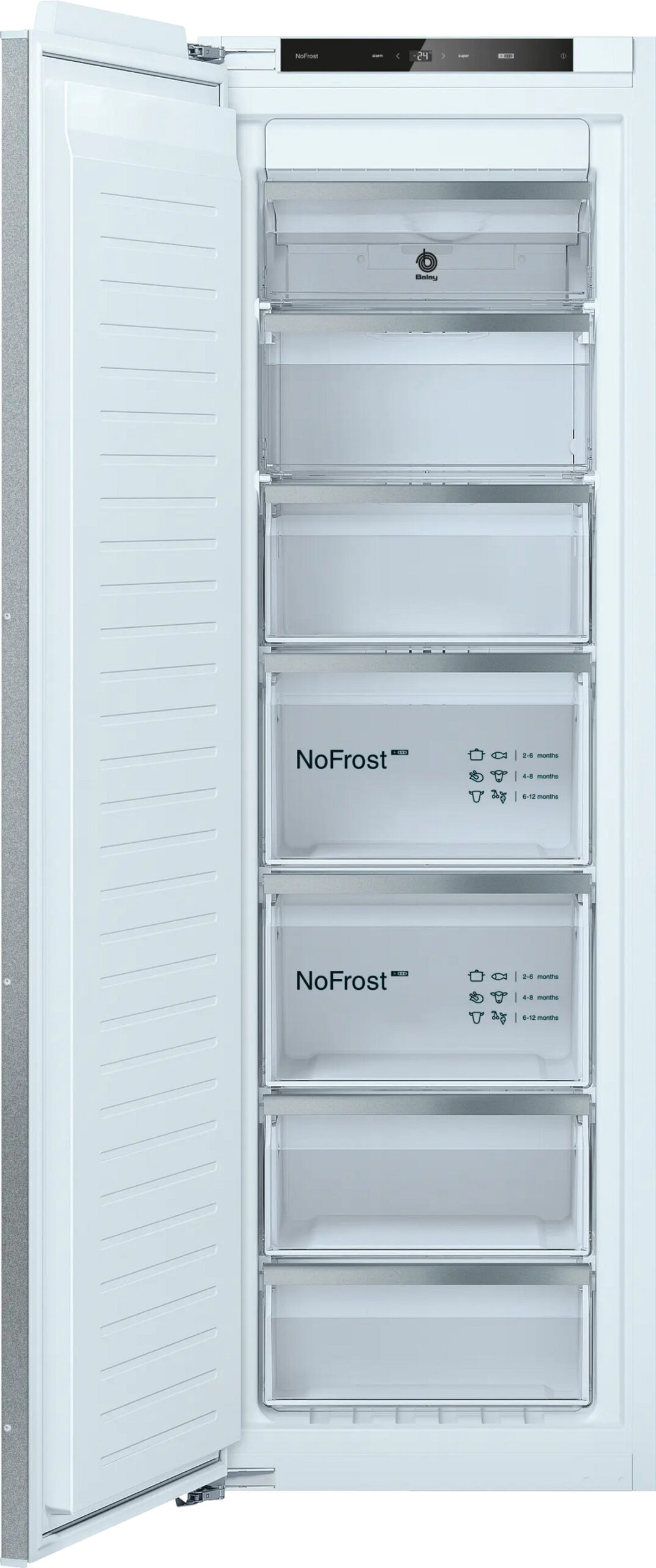 139666482_1 Balay Congelador vertical - Balay 3GIE737F, 212 l, 1772 mm, Blanco - Imagen 1