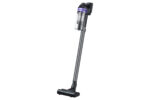 SAMSUNG Aspiradora escoba - SAMSUNG Jet 75E Turbo VS20B75B1R4, 550 W, Potencia de succión 200 AirWatt, Depósito 0,8 l, Negro, Cromo, Violeta