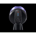 SAMSUNG Aspiradora escoba - SAMSUNG Jet 75E Turbo VS20B75B1R4, 550 W, Potencia de succión 200 AirWatt, Depósito 0,8 l, Negro, Cromo, Violeta - Imagen 3