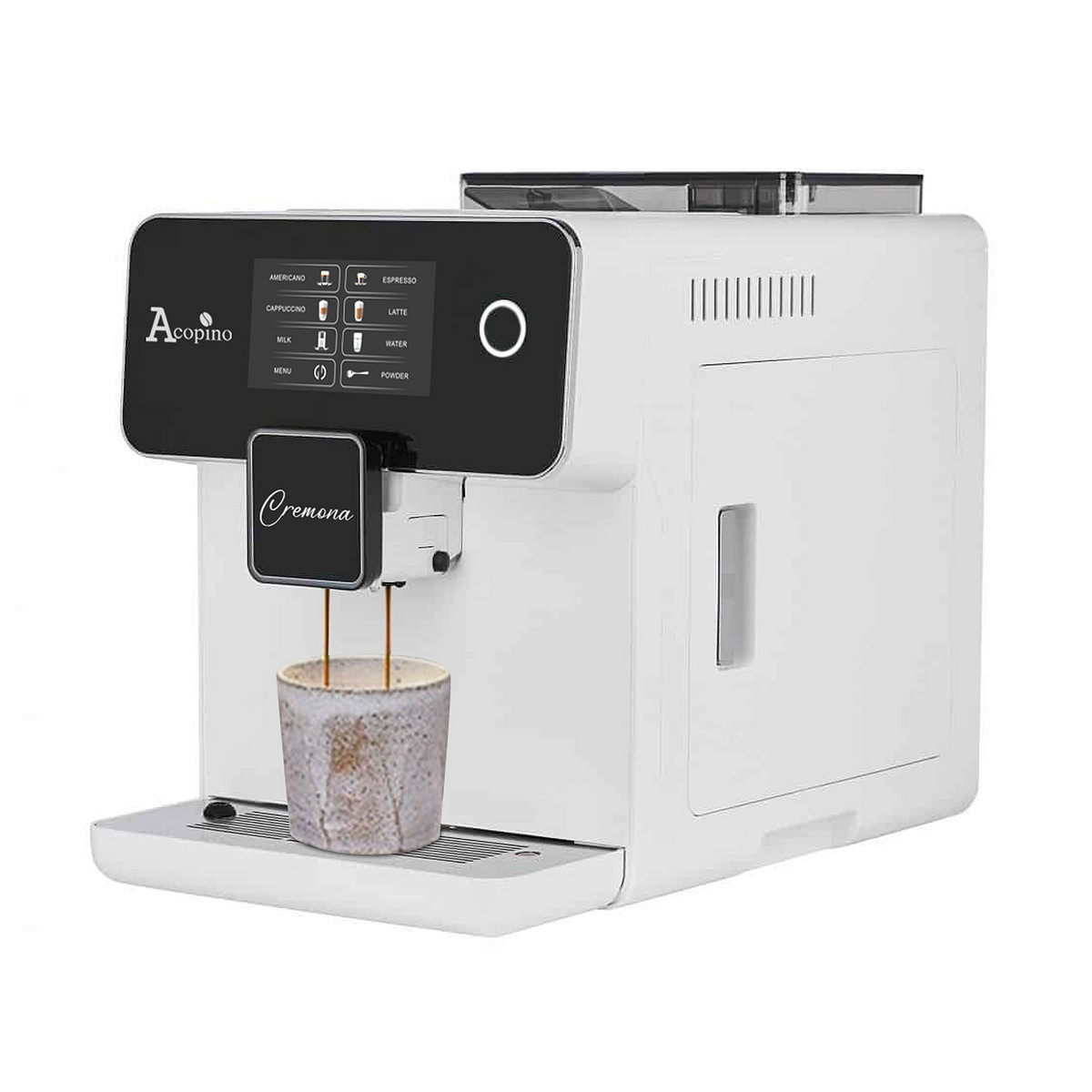 139936170_1 ACOPINO Cafetera superautomática - ACOPINO Cremona, 19 bar, 1500 W, 12 tazas, weiss - Imagen 1