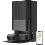 DREAME Robot aspirador - DREAME X40 Ultra Complete, 75 W, Potencia de succión 12 kPa, Depósito 3,2 l, Autonomía 240 min, Negro