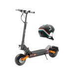 JOYOR Patinete eléctrico - JOYOR S-PRO con homologación para circular por carretera (DGT) + Casco, Carga máx. 120 kg, 26 mAh, Negro