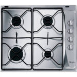WHIRLPOOL Placa de gas - WHIRLPOOL AKM 268/IX, 4 zonas, 60 cm, Acero inoxidable