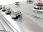 WHIRLPOOL Placa de gas - WHIRLPOOL AKM 268/IX, 4 zonas, 60 cm, Acero inoxidable - Imagen 6