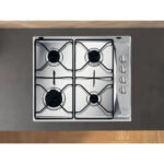 WHIRLPOOL Placa de gas - WHIRLPOOL AKM 268/IX, 4 zonas, 60 cm, Acero inoxidable - Imagen 7