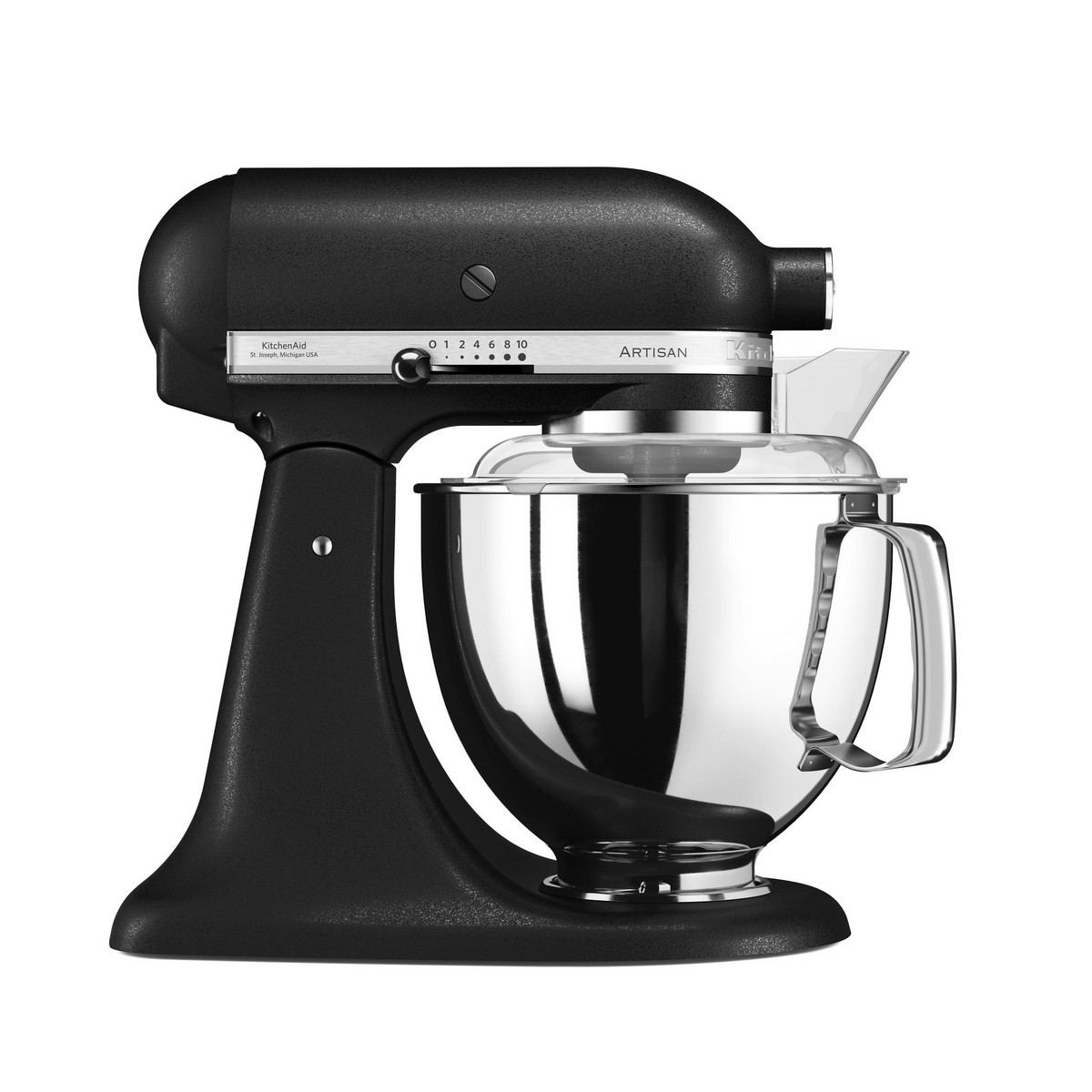 140296971_1 KITCHENAID Robot amasador - KITCHENAID 5KSM175PSEBK, 300 W, 4,8 l, Negro - Imagen 1