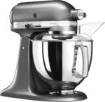 KITCHENAID Robot de cocina - KITCHENAID 5KSM175PSEMS, 300 W, 4,8 l, Plata Medallon - Imagen 2