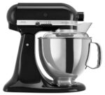 KITCHENAID Robot de cocina - KITCHENAID 5KSM175PSEOB, 300 W, 4,8 l, Negro