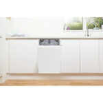 INDESIT Lavavajillas integrable 45 cm - INDESIT DI9E 2B10, 9 servicios, 5 programas, 44,8 cm, Blanco - Imagen 3