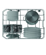 INDESIT Lavavajillas integrable 45 cm - INDESIT DI9E 2B10, 9 servicios, 5 programas, 44,8 cm, Blanco - Imagen 8