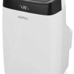 DAITSU Aire acondicionado portátil - DAITSU APD-09FX2, 2236 fg/h, - velocidades, 320 m³, 99 dB(A), Blanco y negro