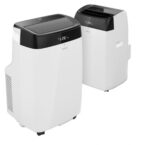 DAITSU Aire acondicionado portátil - DAITSU APD-09FX2, 2236 fg/h, - velocidades, 320 m³, 99 dB(A), Blanco y negro - Imagen 3