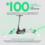 Youin Patinete eléctrico - Youin YOUISC4002, Pot. máx. 800 W, Carga máx. 120 kg, 45 km autonomía, 12500 mAh, Negro - Imagen 7