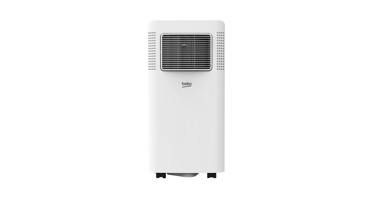 140368900_1 BEKO Aire acondicionado portátil - BEKO BP209C, 9000 fg/h, 2 velocidades, 25 m², 65 dB(A), Blanco - Imagen 1