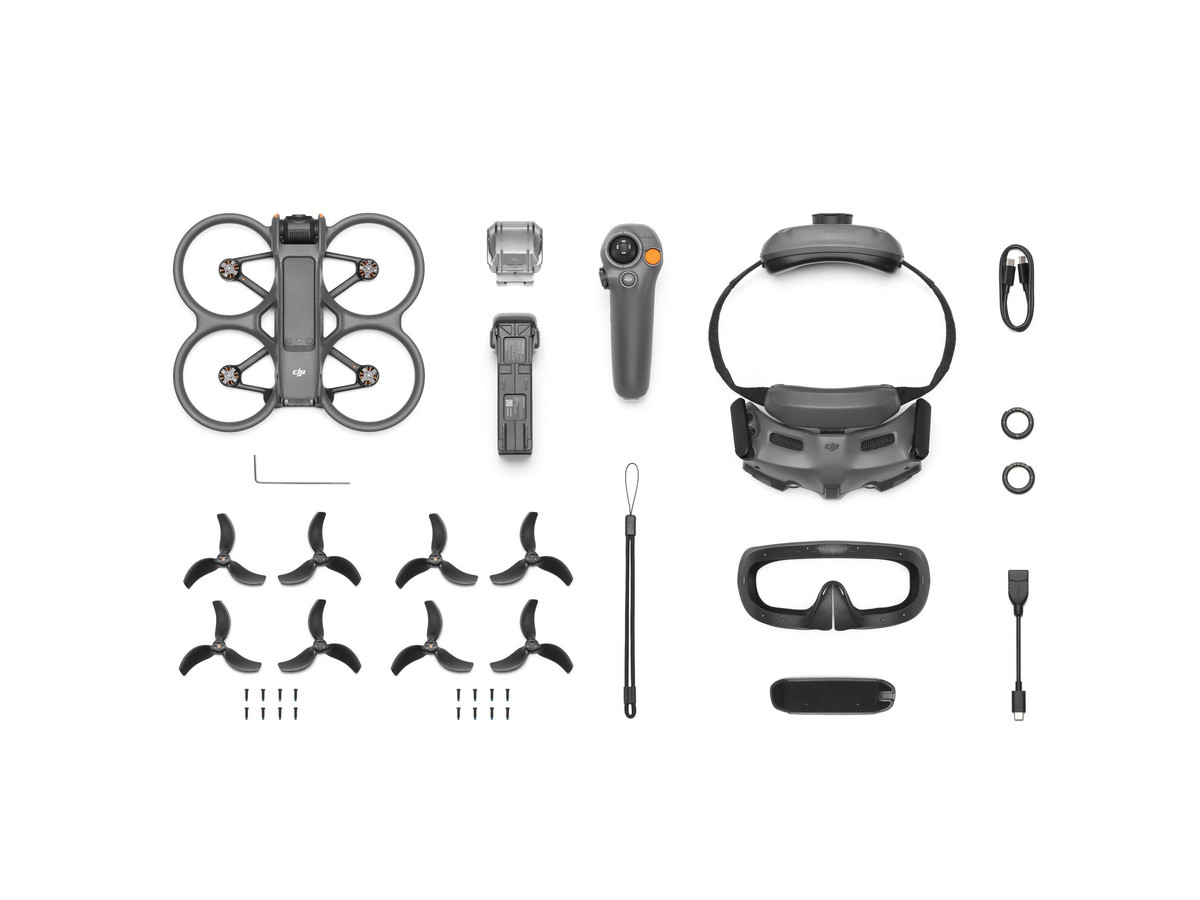 140368989_1 DJI Drone - DJI Avata 2 (Fly More Combo - 1 Batería), Gris - Imagen 1