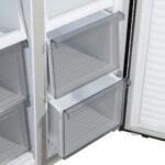 CHIQ Frigorífico Americano - CHIQ CCD415NEI4E, No Frost, Altura 1825 mm, Capacidad 415 l, Color Inox Oscuro - Imagen 6