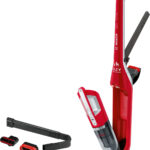 BOSCH Aspirador escoba - BOSCH BBH3ZOO25, 106 W, Depósito 0,4 l, Autonomía 55 min, Rojo