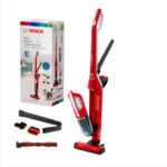 BOSCH Aspirador escoba - BOSCH BBH3ZOO25, 106 W, Depósito 0,4 l, Autonomía 55 min, Rojo - Imagen 4