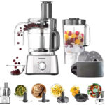KENWOOD Licuadora - KENWOOD FDP65.820SI, 1000 W, 3 l, Plata
