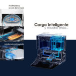 SMARTBOT Robot friegasuelos - SMARTBOT HOBOT HOBOT LEGEE-D8 PRO, 19 V, Potencia de succión 5000 kPa, Depósito 500 ml, Autonomía 190 min, Blanco - Imagen 3