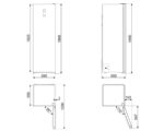 Ficha técnica Congelador vertical - SMEG FF18EN3HX, 280 l, 186 cm, Color Inox - Imagen 4