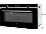 Siemens Horno - Siemens VB558C0S0, Multifunción, 85 L, Integrado, 90 cm, Precalentamiento rápido, Display LCD - Imagen 4