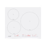CATA Placa de inducción - CATA INSB 6003 E2 WH, 3 zonas, 59 cm, Blanco - Imagen 2