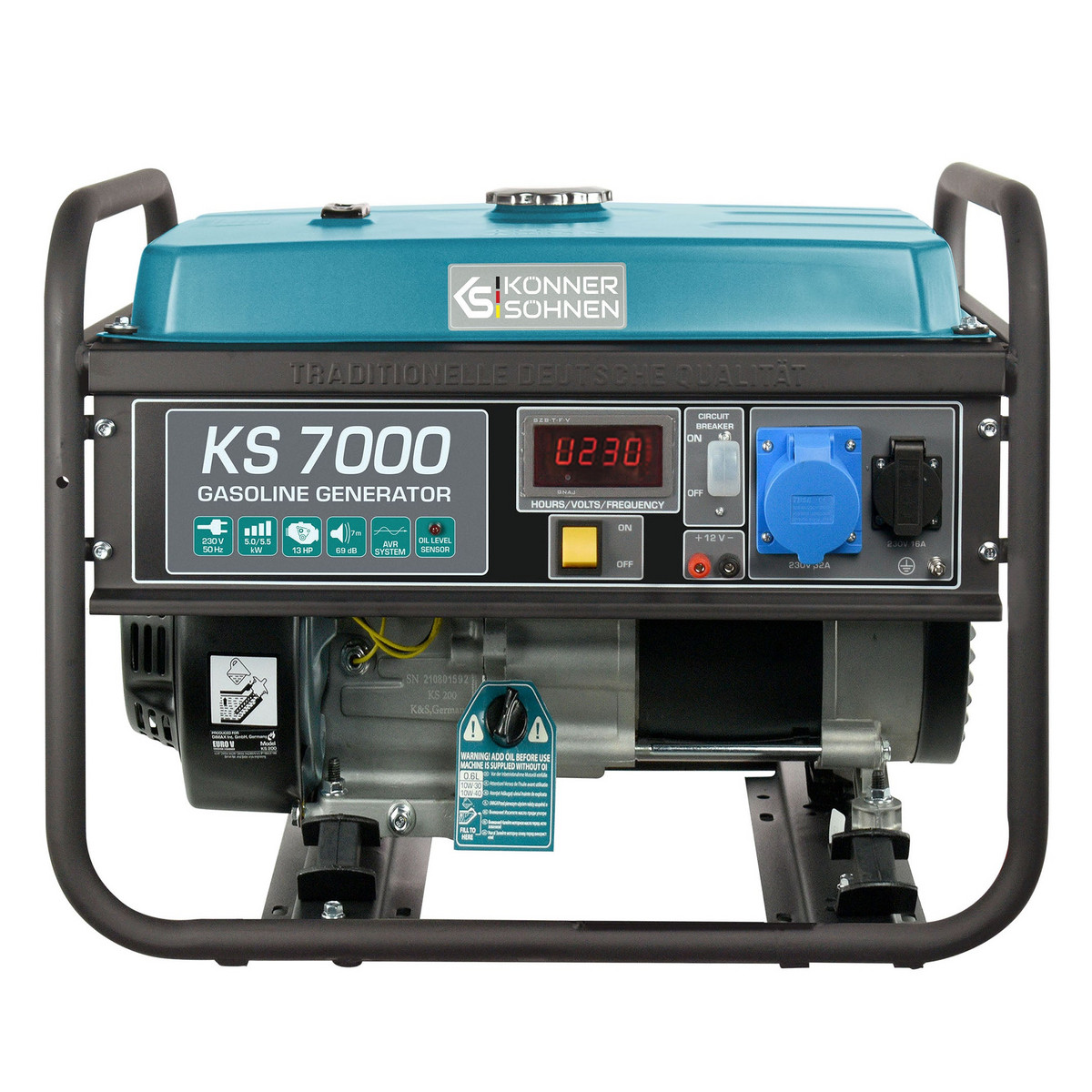 141552107_1 KÖNNER Generador de energía - KÖNNER & SÖHNEN KS 7000 - Imagen 1