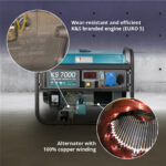 KÖNNER Generador de energía - KÖNNER & SÖHNEN KS 7000 - Imagen 4