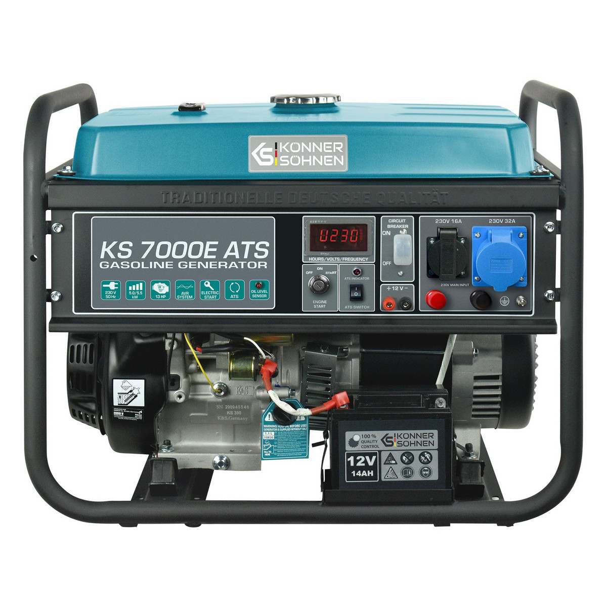 141552132_1 KÖNNER Generador de energía - KÖNNER & SÖHNEN KS 7000E ATS - Imagen 1