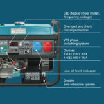 KÖNNER Generador de energía - KÖNNER & SÖHNEN KS 7000E 1/3 - Imagen 6
