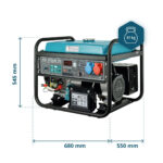 KÖNNER Generador de energía - KÖNNER & SÖHNEN KS 7000E 1/3 - Imagen 7