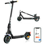 RCB Patinete eléctrico - RCB R17 Homologados, Pot. máx. 300 W, Carga máx. 120 kg, 7800 mAh, negro