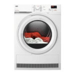 AEG Secadora bomba de calor - AEG AEGTR708L2OZ, 8 kg, 8 programas, Blanco
