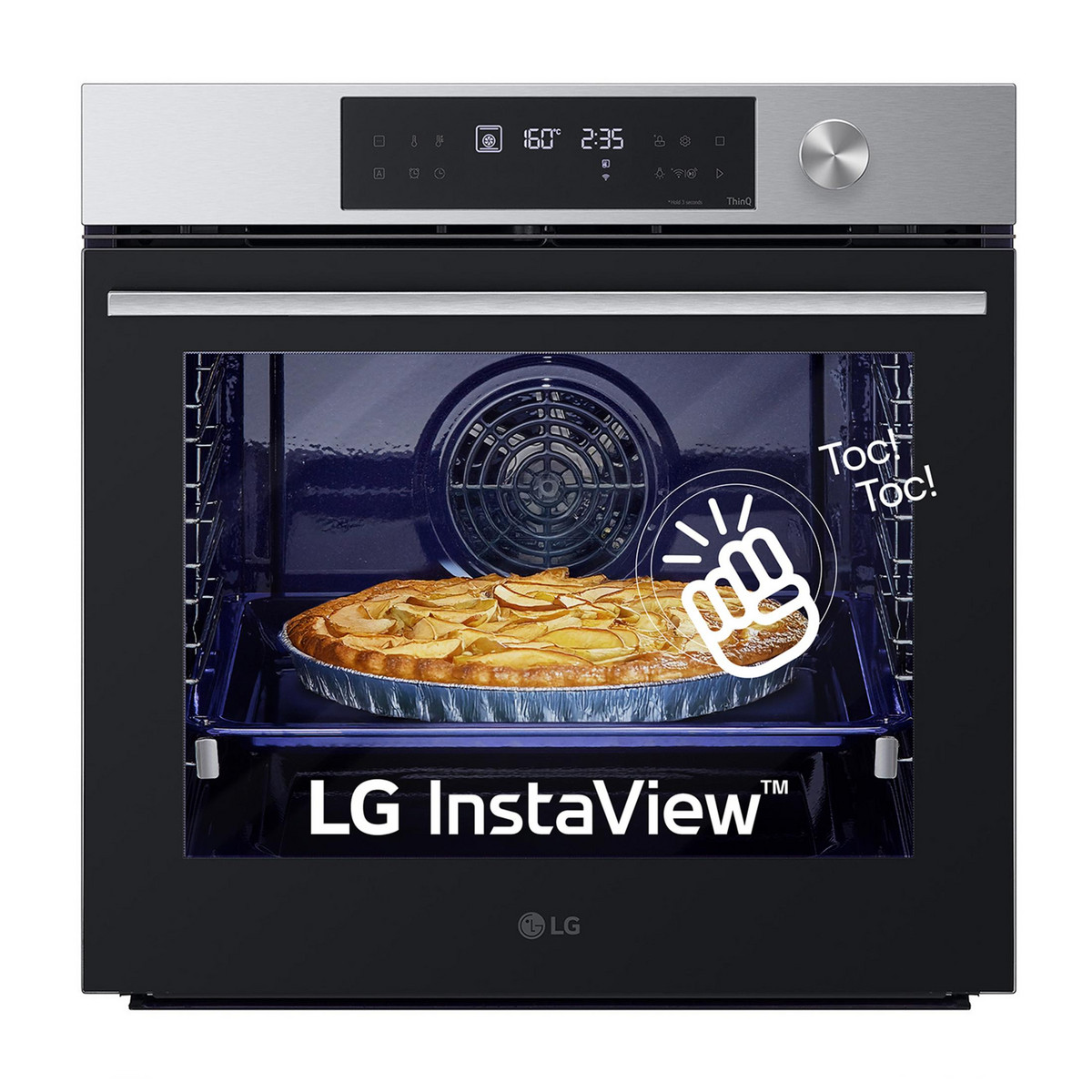 141582165_1 LG Horno multifunción - LG WSED7612S.BSTQEUR, Pirolítico, 76 l, 59,2 cm, Inox - Imagen 1