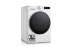 LG Lavadora carga frontal - LG F4WR6010A1W.ABWQPES, 10 kg, 1400 rpm, 12 programas, Inox