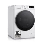 LG Lavadora carga frontal - LG F4WR6010A1W.ABWQPES, 10 kg, 1400 rpm, 12 programas, Inox