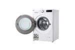 LG Lavadora carga frontal - LG F4WR6010A1W.ABWQPES, 10 kg, 1400 rpm, 12 programas, Inox - Imagen 2