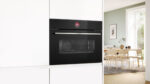 BOSCH Horno compacto - BOSCH BOSCBG7741B1, Sí, 47 l, 548 mm, Negro, Acero inoxidable - Imagen 5