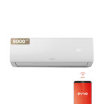 Split 1x1 - EVVO EVVO Clima WIFI 1x1 9000 BTU hasta 16 m2, 9000 fg/h, Función Inverter, Blanco