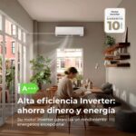 Split 1x1 - EVVO EVVO Clima WIFI 1x1 9000 BTU hasta 16 m2, 9000 fg/h, Función Inverter, Blanco - Imagen 4