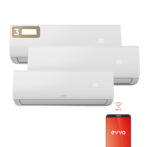 Split 3x1 - EVVO EVVO Clima WIFI 3x1 30.000 BTU (9.000 + 9.000+ 12.000), 30000 fg/h, Función Inverter, Blanco