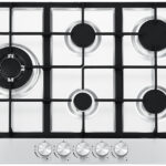 VITROKITCHEN Placa de gas - VITROKITCHEN EN73IB, 3 zonas, 51 cm, Inoxidable