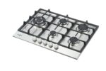 VITROKITCHEN Placa de gas - VITROKITCHEN EN73IN, 3 zonas, 51 cm, Inoxidable - Imagen 2