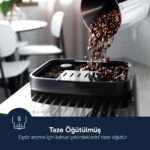 DELONGHI Cafetera superautomática - DELONGHI MAGNIFICA EVO ECAM290.81.TB, 15 bar, 1450 W, 0,22 l, 2 tazas, Inox + Preto - Imagen 5