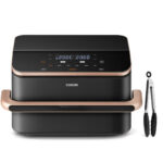 COSORI Freidora de aire - COSORI Twinfry Chef Edition, 2800 W, 10 l, Negro