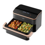 COSORI Freidora de aire - COSORI Twinfry Chef Edition, 2800 W, 10 l, Negro - Imagen 3