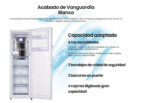 INFINITON Congelador vertical - INFINITON CV-265L85WEM, 282 l, 185 cm, Blanco - Imagen 5