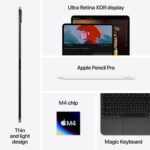 APPLE iPad Pro, 256 GB, Negro, 13 ", 8 GB RAM, Apple M, M4, Tablet iPadOS - Imagen 6