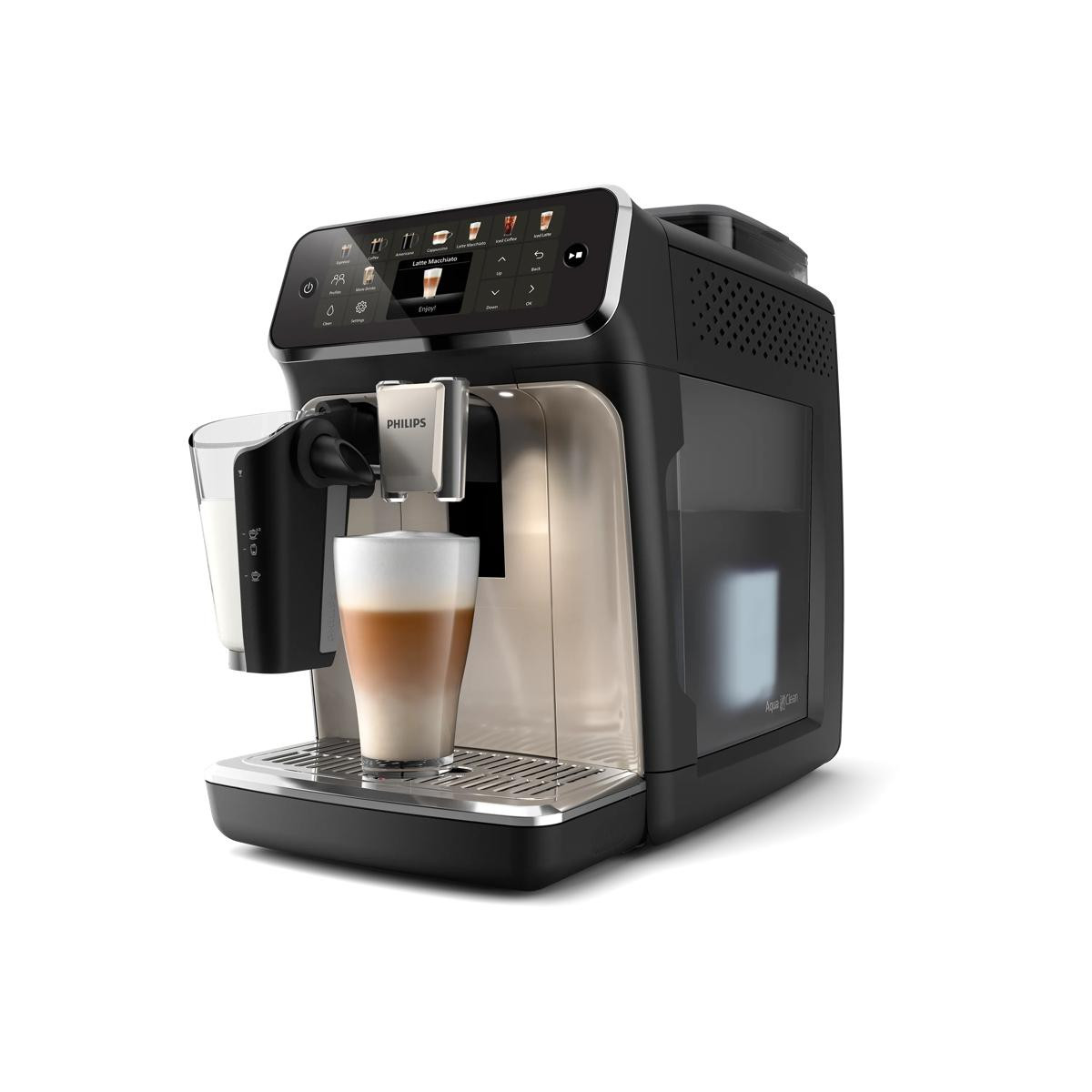 142100739_1 PHILIPS Máquina espresso - PHILIPS 5500 series EP5547/90, 15 bar, 1500 W, 0,26 l, 2 tazas, Gris - Imagen 1